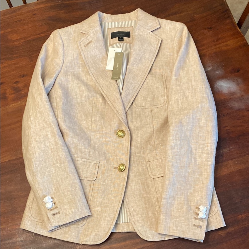 J Crew Women's Beige Blazer